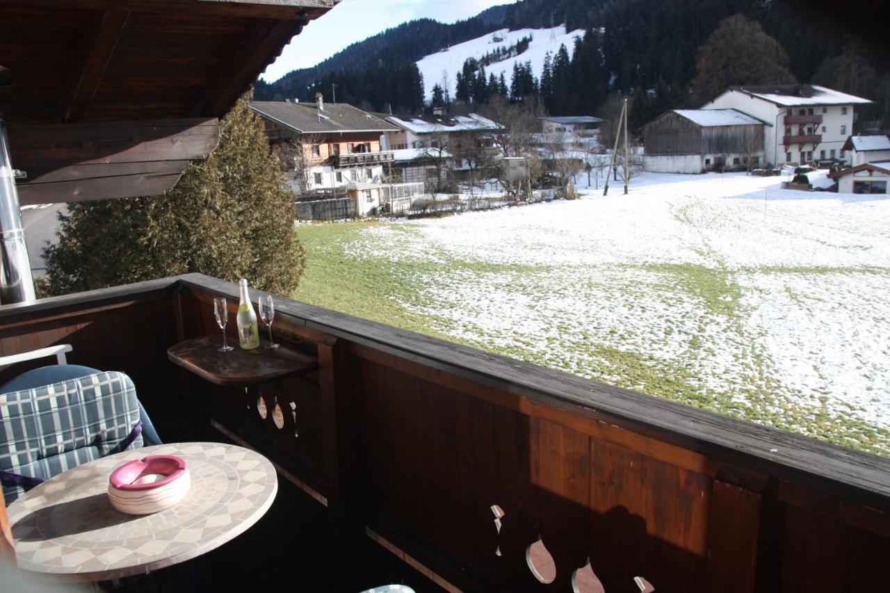 Zagglhaus Apartment Scheffau am Wilden Kaiser Bagian luar foto