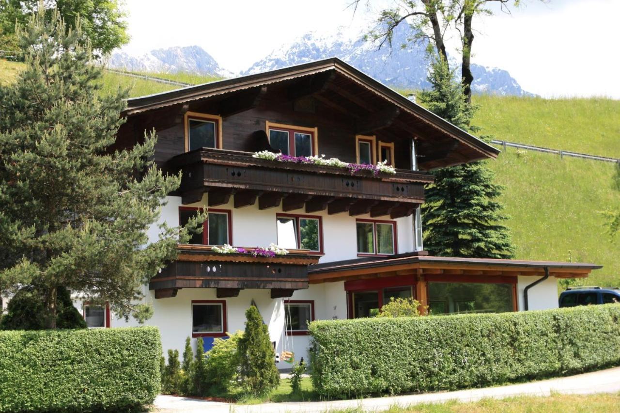 Zagglhaus Apartment Scheffau am Wilden Kaiser Bagian luar foto